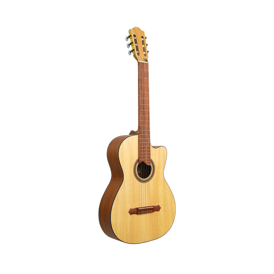 Guitarra Clásica Pro Abeto Cutaway